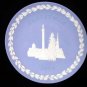 Wedgwood England Christmas 1970 Plate Trafalgar Square