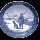 Royal Copenhagen Denmark 1977 Xmas Plate Immervad Bridge