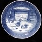 Royal Copenhagen Denmark 1969 Xmas Plate Old Farmyard
