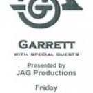 GARRETT CD RELEASE TICKETS