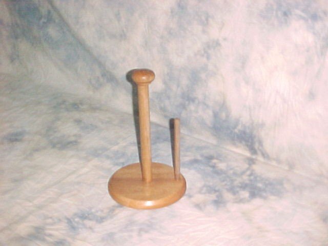 Wooden Tissue Holder Natural Medium
