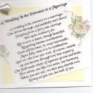 Wedding poem