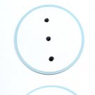 Snowman round decos
