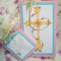 Cross & dove bookmark
