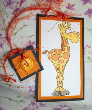 Giraffe bookmark