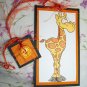 Giraffe bookmark