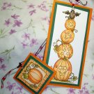 Stack O Pumpkins bookmarks