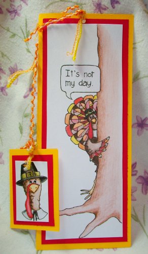 Thanksgiving Turkey Bookmark
