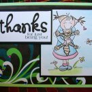 Thanks for being you girl card