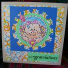 Congratulations bear card