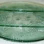 Tiara Glass Pondoerosa Pine 3 Part Relish Dish Spearmint
