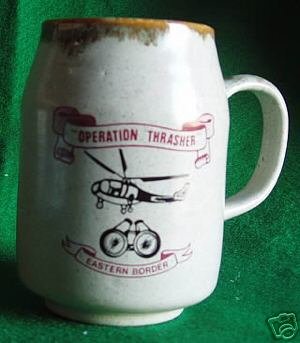 RHODESIA BEERMUG: OPERATION THRASHER
