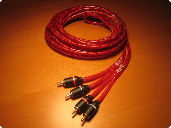 Monster car audio interlink cable 10ft