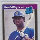 1989 Donruss Ken Griffey JR PSA 8 rookie card
