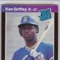 1989 Donruss Ken Griffey JR PSA 8 rookie card
