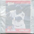 2002 Cracker Jack Prize Toy Sammy Sosa in Wrapper
