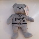 1999 Team ML Bears All Star Game Frank Thomas #35 Gray Plush Beanie Bear