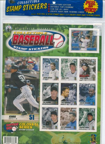 Merrick Mint Batters Box Colossal Series Stickers & cards Ichiro Alex Rodriguez Chipper Jones