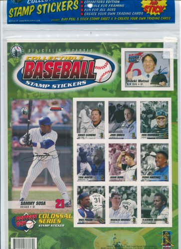 Merrick Mint Batters Box Colossal Series Stickers & cards Mike Piazza Pedro Martinez