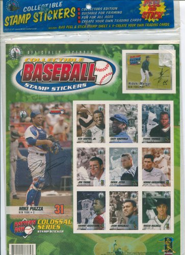 Merrick Mint Batters Box Colossal Series Stickers & cards Derek Jeter Frank Thomas Ken Griffey Jr.