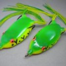 Free Shipping  6 pcs/Lot  Soft Plastic Frog Baits