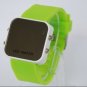 Free Shipping 8 pcs/lot New Mirrored Surface LED Watches