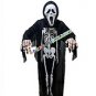 Free Shipping 3 pcs/lot New Skull Ghost Halloween Costumes