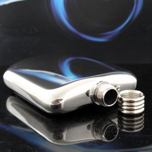Free Shipping 3 pcs/lot Classical designed stainless steel hip flask  6 oz