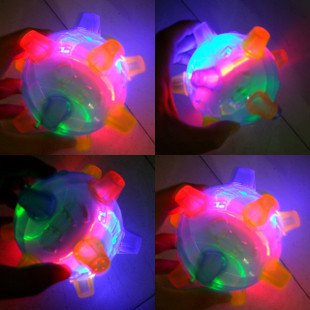 Free Shipping---Flashing Jumping Ball 2 pcs/lot