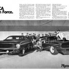 1970 Plymouth AAR 'Cuda Ad Digitized & Re-mastered Poster Print "Our SCCA Invasion Force" 24" x 36"