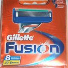 100x GILLETTE FUSION POWER 8 BLADES NEW AND SEALED