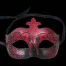 Red & Black Princess Masquerade Mask