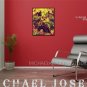 ORIGINAL MODERN ABSTRACT ART PAINTING by MICHAEL JOSEPH