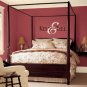 Kiss and Tell Wall Design Adhesive Decal Bedroom Romance FREE US SHIPPING