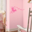 Butterfly Kisses Adhesive Wall Design Girly Decal FREE US SHIPPING