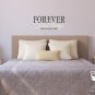 Forever For Always and No Matter What Wall Design Decal FREE US SHIPPING You Choose TWO Colors