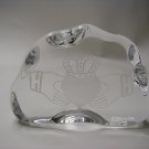 Claddagh  heart and hands paperweight