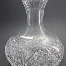 ABP cut glass carafe signed Mc D BROS American brilliant antique crystal ABP cut glass carafe signed Mc D BROS American brilliant antique crystal