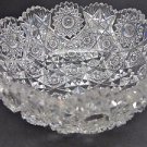 Antique Cut Glass BOWL from the American Brilliant period, crystal Antique Cut Glass BOWL from the American Brilliant period, crystal
