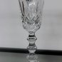 Hand Cut Crystal Wine Glass Chalice- O'Rourke Cut Crystal- Made in USA