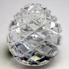Hand cut Glass paperweight 32 % lead crystal by Heritage Waterford Ireland