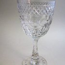 Signed Hawkes hand  Cut Crystal Glass goblet