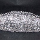 American Brilliant Period Cut Glass celery dish   Antique
