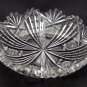 American Brilliant Period Cut Glass dish Signed Libbey  Antique ABP