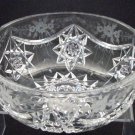 ABP  Signed Hawkes American Brilliant Period Hand Cut bowl Antique Crystal