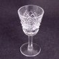 Signed Waterford glass Hand Cut  liquor Alana pattern Irish Crystal