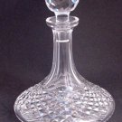 Signed Waterford glass Hand Cut  ships  Alana decanter Irish Crystal