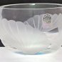 Signed Lenox Cut glass Fanlight bowl Crystal  Made in USA Limited collection