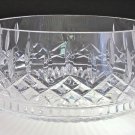 Signed Waterford Hand Cut glass large Lismore salad bowl Crystal 9.5" Signed Waterford Hand Cut glass large Lismore salad bowl Crystal 9.5"