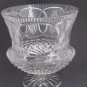 Hand Cut glass  trophy /  award for etching 24% lead crystal 12.5 lb